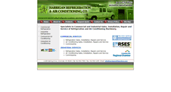Desktop Screenshot of harriganrefrigeration.com